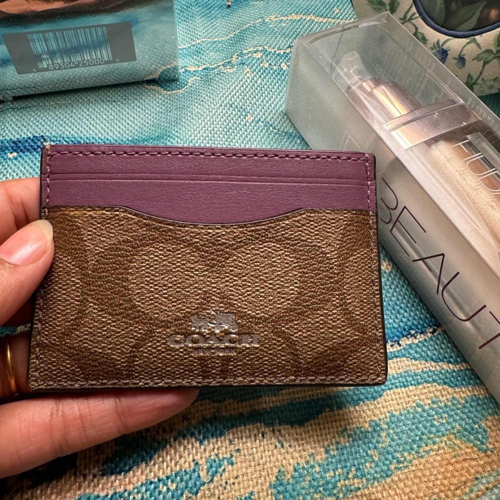 Coach card case